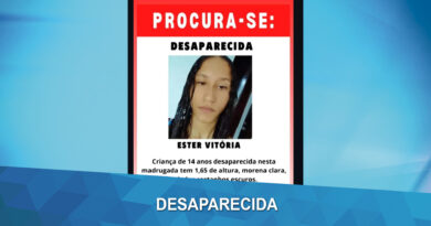 Família procura adolescente desaparecida em Guaxupé