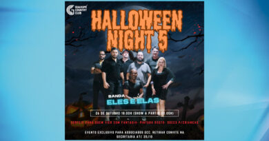 Guaxupé Country Club promove festa de Haloween para os associados