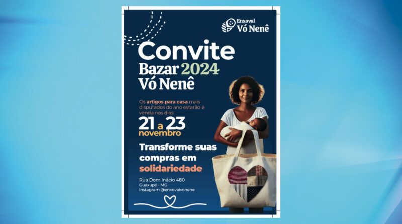 Bazar da Vó Nenê: Voluntárias promovem evento para apoiar mães em situação de vulnerabilidade